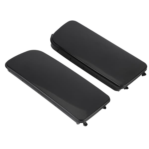 ABS Svart Främre Dimljus Lamp Skydd Trim Ram Passar för E30 E36 E46 318 323 325(#3)