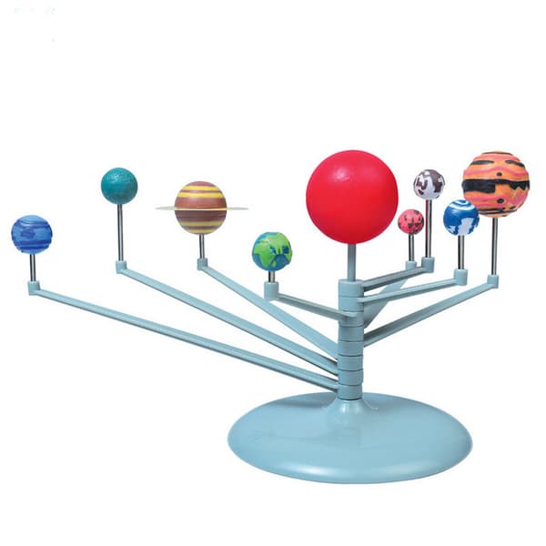 DIY Puzzle Samling Planetarisk Sol System Legetøj Børn Pædagogisk Legetøj
