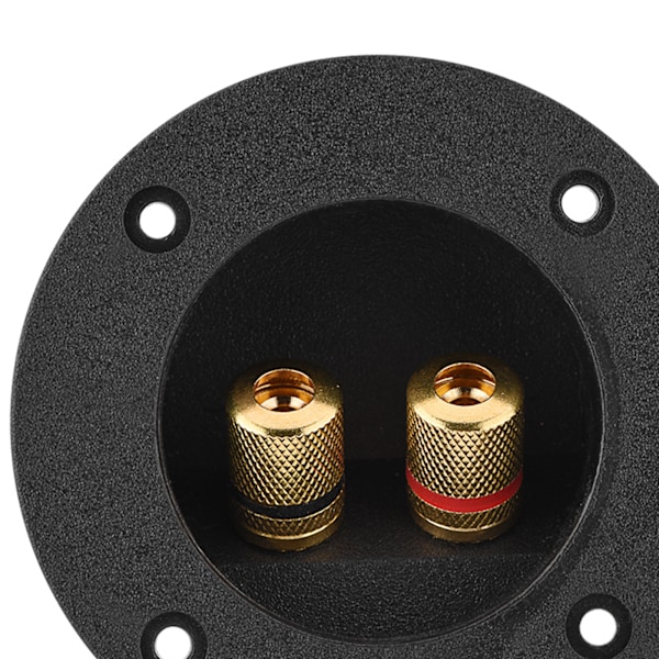 48MM 2 Kobber Bindingsstolpe Terminal Kabelkoblingsboks Akustiske Komponenter for HiFi Høyttaler