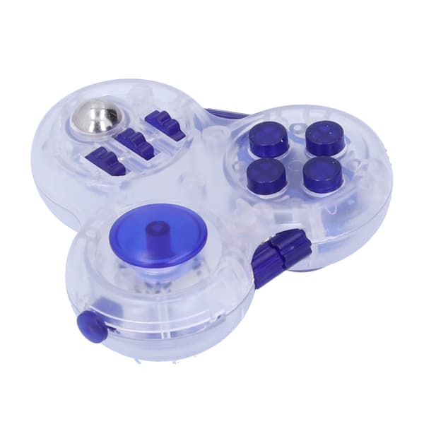 Fidget Kontroller Pad Cube Lindre Stress Anti-Angst Drep Tid Fingertupp Håndleketøy