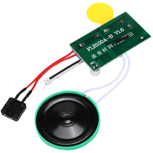 4 min DIY Opptakbart Gratulasjonskort Modul Lyssensor Stemme Lyd Opptak Chip (Loop Play)