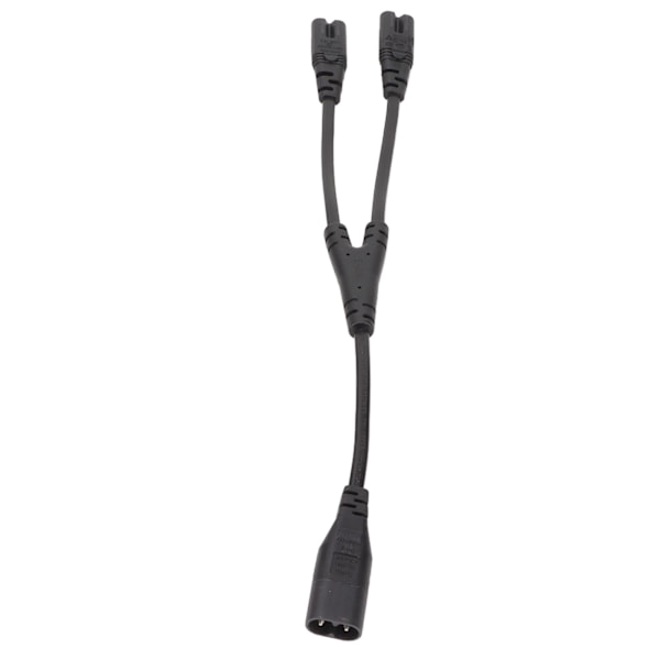 IEC320 C8 til Dobbelt IEC320 C7 Strømkabler Y Split Han til Dobbelt Hun 1 ind 2 Ud AC Strømkabel 0,3m/0,98ft