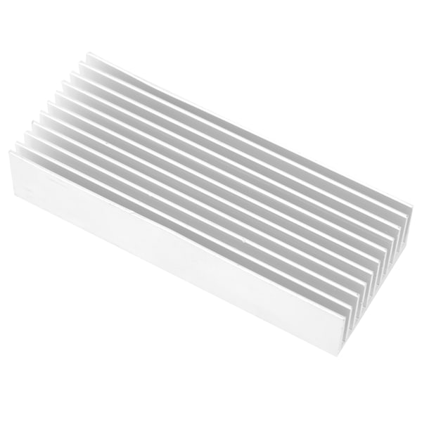 5 st Kylfläns Aluminium för CPU PCB-kort Kylning Värmeavledande Delar 40 x 20 x 100mm