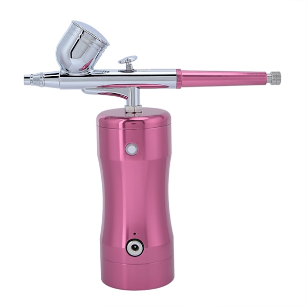 G12 Pump 0,3 mm Mini 7CC Airbrush-set Spray Airbrush Set Rengöringsverktyg (Rosa)