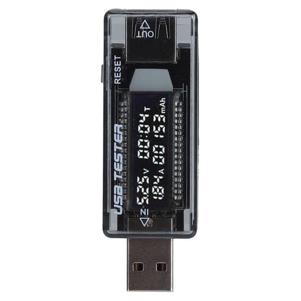USB-testare Voltmeter Amperemeter Effekt / Kapacitet / Mobilt Effekt Testverktyg för Väggladdare