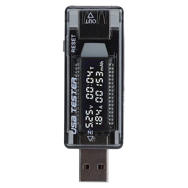 USB-testare Voltmeter Amperemeter Ström / Kapacitet / Mobil Krafttestverktyg för Väggladdare