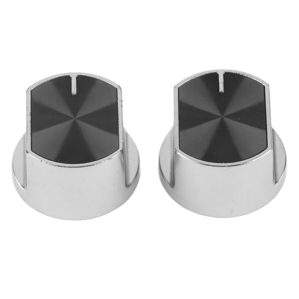 2 stk. Universal Gasskomfyr Del Kontrollknotter Erstatning Sink Legering Roterende Bryter