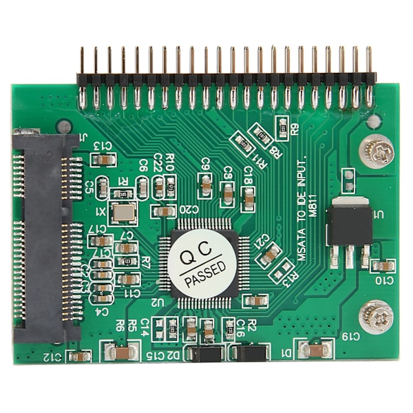 Adapterkort Mini PCIE MSATA SSD til 44 Pin IDE Harddisk Konverter Læser Computertilbehør
