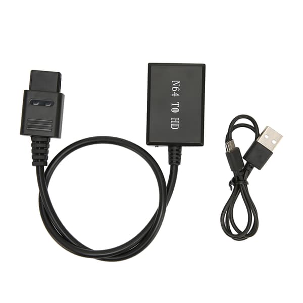 for N64 til HD Multimedia Interface Converter 720P 1080P Støtte PAL NTSC Plug and Play Spill HD Link Kabel