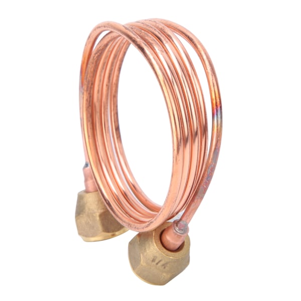 Mjuk Flexibel Koppar Kapillärrör 2,8mm G1/4\" Kylskåpsdelar (900mm)
