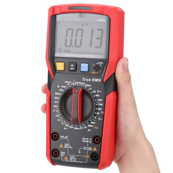 UNi T UT89X NVC Måling Digitalt Multimeter med Temperaturtesting