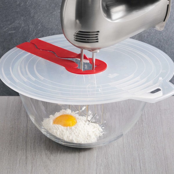 Anti-stänk mot spill cover Skärmskydd för äggskål Vispa Matlagning Köksredskap