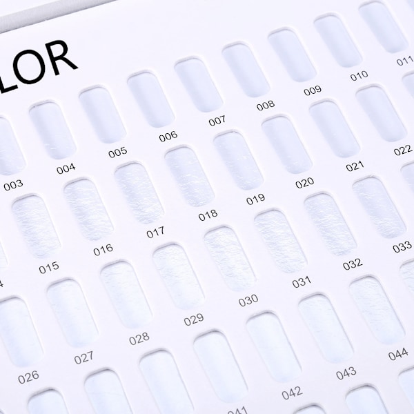 Nagellacksfärg Display Chart Bok Nagellack Gel Färg Display Kort Nagelkonst Visningstavla Mönster