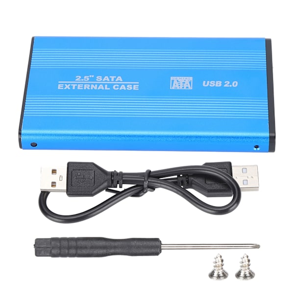 HDD-hölje Plug & Play 3TB USB2.0 SSD Hårddisklåda för OS X Bärbara datorer Extern datalagring