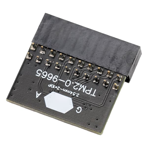 TPM 2.0 Krypteringssikkerhedsmodul 20Pin 2 10P Standalone Crypto Processor TPM 2.0 Modul til Win11 til Gigabyte til ASUS