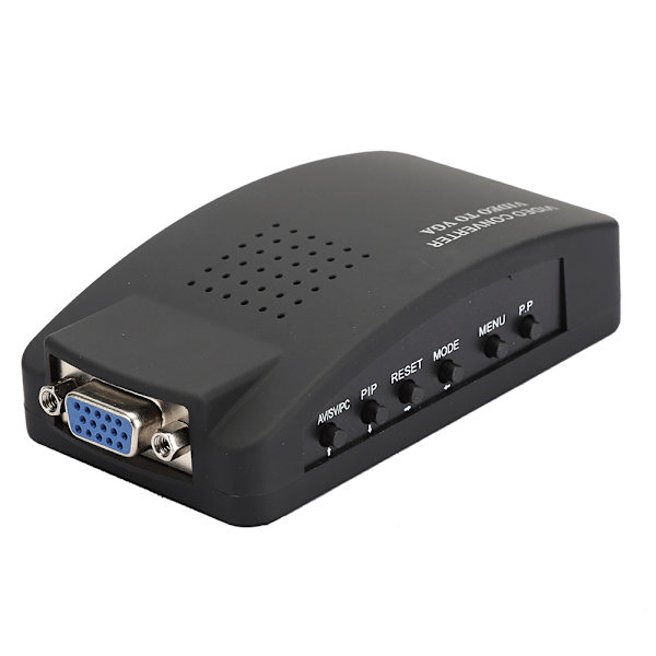 BNC S Video Til VGA HD Konverter Adapter Til Computer PC Skærm