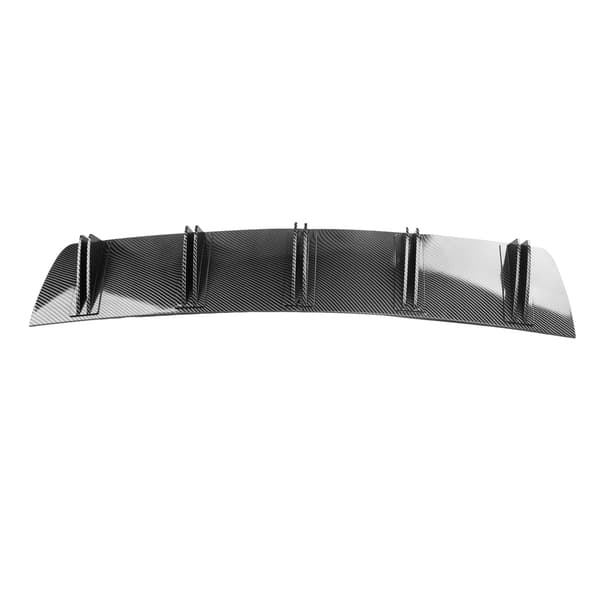 Bakre støtfangerleppe Diffuser 5 Fin Universal Bil Bakre Støtfanger Chassis Karbonfiber Spoiler Hai Fin Bil Modifiserte Stylingtilbehør