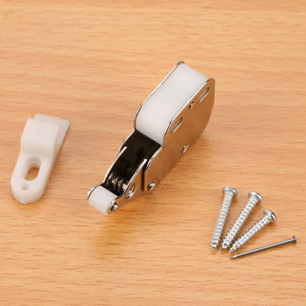 10 st Mini Tip Skåp Touch Catch Spärr Lås Studs Skåpdörr Spärr