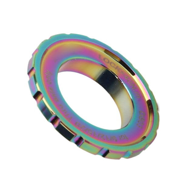 MEIJUN Centerlock Låsering Center Lock Hjul Hub Barrel Aksel Skive Rotor Låsering til Cykel Mountainbike Multicolor