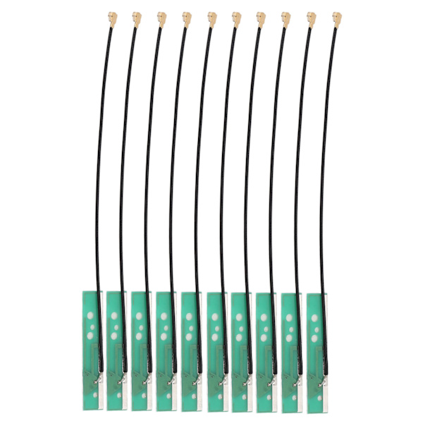 10 st Inbyggd WiFi-antenn 2.4G 5.8G Dubband 3dBi IPEX-gränssnitt Intern antenn för trådlös övervakning
