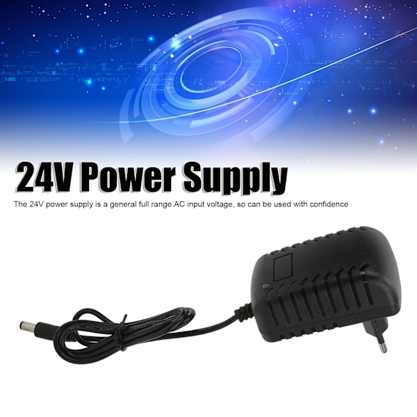 24V Strömförsörjning Utgång DC 2A AC Ingångsspänning 50/60Hz Isolering Konstant Ström Funktioner Adapter 100‑240V