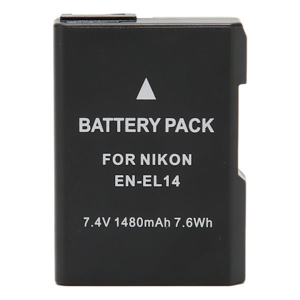 EN EL14 Lithium Ion Batteri 1480mAh Kamera Erstatningsbatteri til Nikon D5300 D3200 D5200 D3400 D5600 D3500 D3300 D3100