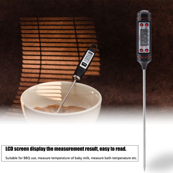 TP101 Digital LCD Matlagningstermometer för Kök Mat BBQ Kött Probe Matlagningstemperaturverktyg