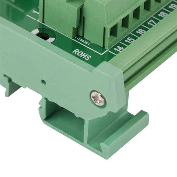 DB25 D Sub Hane & Hona Header Breakout Board Kopplingsplint DIN-skena Monteringsgränssnittsmodul