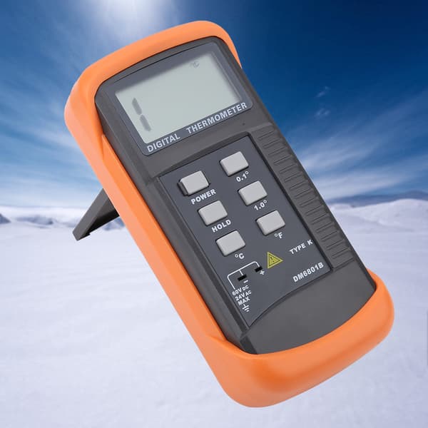 Enkanalig K-typ Digital Termoelement Sensor Termometer Temperaturmätare -50-1300°C