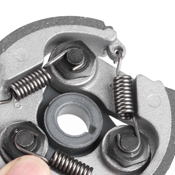 3-sko Kopplingsplatta Centrifugal Scooter Aluminium Järn för 2-takts 43cc 47CC 49cc Motorcykel Svart
