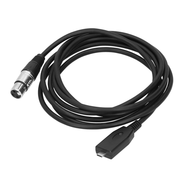 TYPEC - XLR -mikrofonikaapeli äänisovitin mikrofoniliitäntäkaapeli (3m 9,8ft)