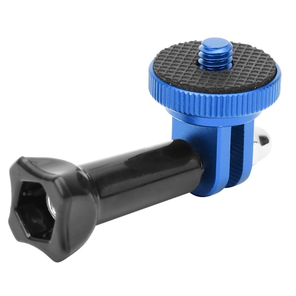 Kamerafäste Mount Adapter Aluminiumlegering Förlängningsarm Tillbehör för Insta360 ONE X/X2 Blå