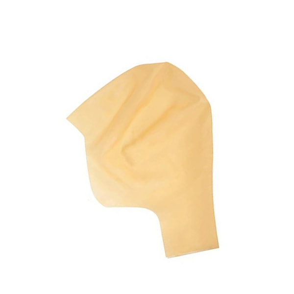 Latex Skallig Hatt Huvud Peruk Hatt Tjock Skallig Cosplay Hatt Maskeraddräkt Makeup Kostym för Barn Vuxna Halloweenfest