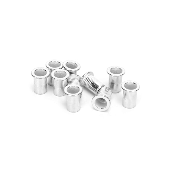 200 stk. Profesjonell Aluminium Rivmutter Gjenget Innsettingsmutter Festetilbehør M6