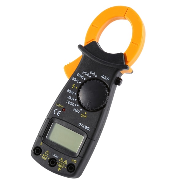 DT-3266L Digital Amperklämma Multimeter Strömklämma Tång Voltmeter Amperemeter 600A AC/DC