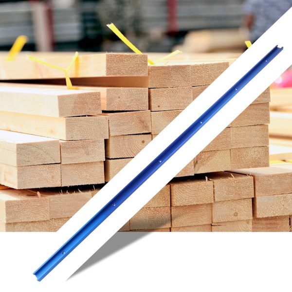 Aluminium T-spår T-spår Miter Track Jig Verktyg för Träbearbetning Routerbord 1220mm