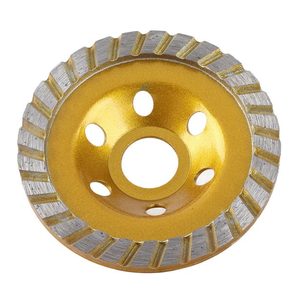 100 mm*4,5 mm Diamantsegment Slibeskive med 6 Huller til Marmor Betonsten