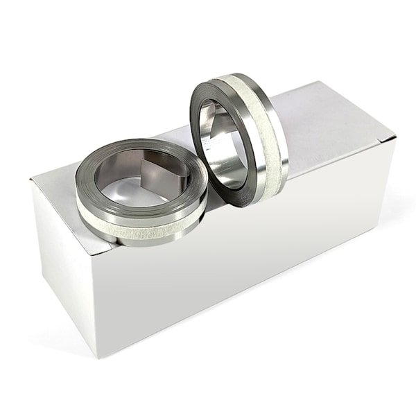 Alumiininen 3D-manuaalinen kohokuviointiteippi, itseliimautuva metallitarrakoneen täyttöpakkaus, yhteensopiva DYMO-tarrakoneiden M1011/M11 kanssa - 1 rulla 12mm*3.65m