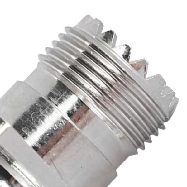 2 KPL UHF Naaras SO239 4 Reiän Paneeli Runko RF Koaksiaaliadapteriliitin
