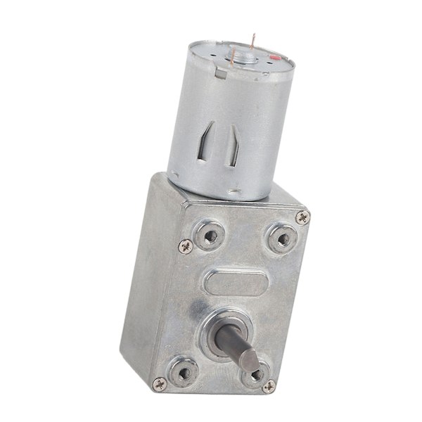 1 stk. Reversibel Orm Gearet Motor DC 12V Reduktionsmotor (62RPM)