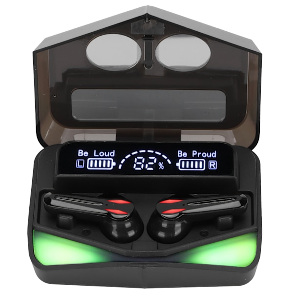 Langattomat peli-nappikuulokkeet Bluetooth 5.1 Peli Stereo Itsenäinen Dual Host Langaton Headset Musta