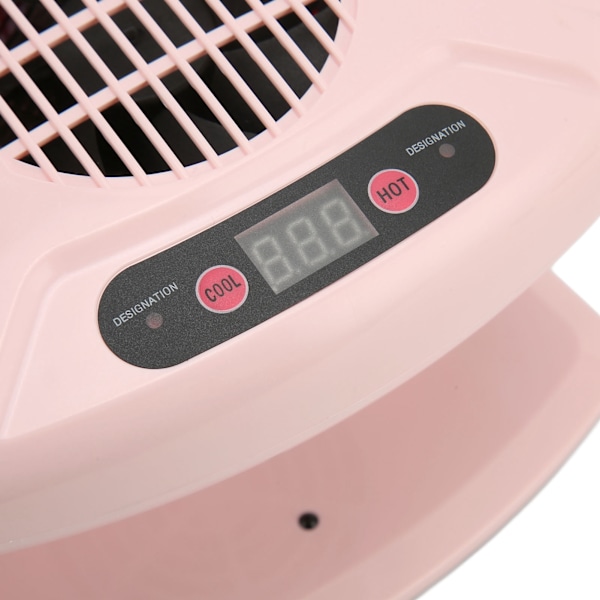 Luft Negletørker Infrarød Sensor Automatisk Induksjon Kald Varm Luft 300W Høy Effekt Neglelakk Tørkevifte EU Plugg 220V