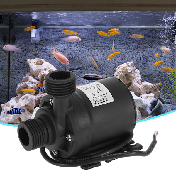 Pieni DC 12V Nostokorkeus 5M 800L/H Puutarhapumppu Puutarhatyökalu