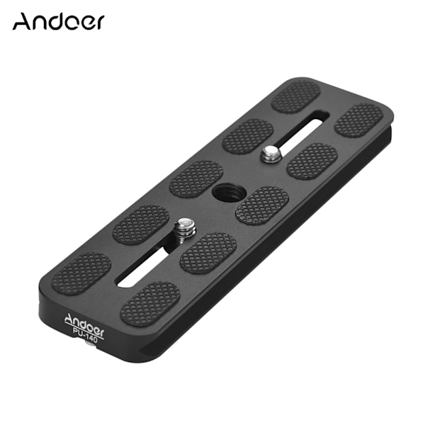 Andoer PU-140 140mm Snabbkopplingsplatta QR för Arca Swiss Stativhuvud