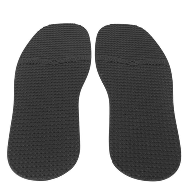 Ett par läderskor Antisladd slitstarka skor Sula Upphöjd kornig gummiskor Sula (svart)