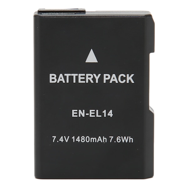 EN EL14 Lithium Ion Batteri 1480mAh Kamera Erstatningsbatteri til Nikon D5300 D3200 D5200 D3400 D5600 D3500 D3300 D3100