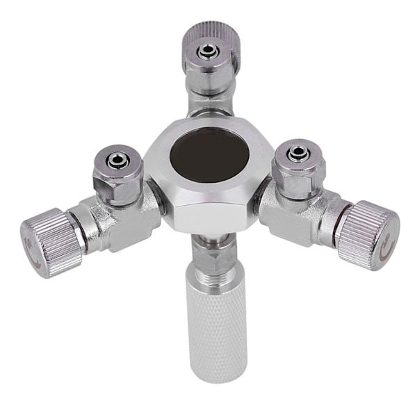 Multi Ways Distributor Akvarium Regulator CO2 Splitter Ventil Akvarium (3-vägs)