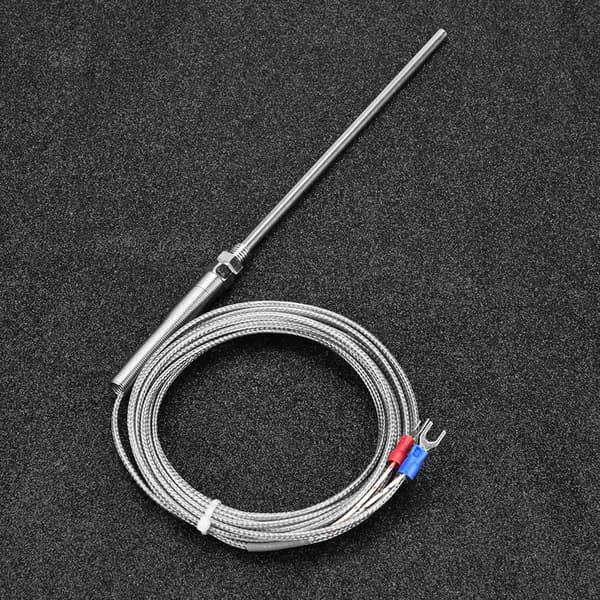 M8 Gänga Typ K Termoelement 150mm Sond Temperatur Sensor Kabel 0-400℃ (5 m)