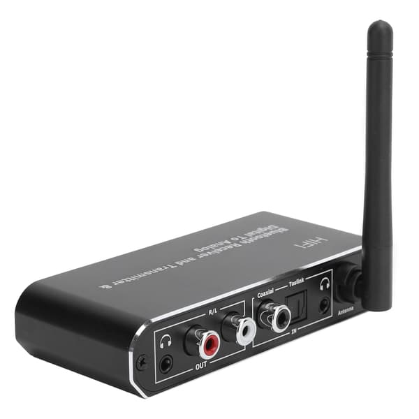 Koaksial Konverter Trådløs Digital DAC til Analog Lydadapter med Bluetooth-mottaker D09