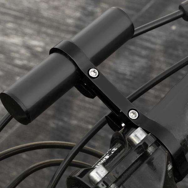 Stabil cykelförlängningsfäste Clip Clamp Cykelstyre Ficklampa Fackelhållare